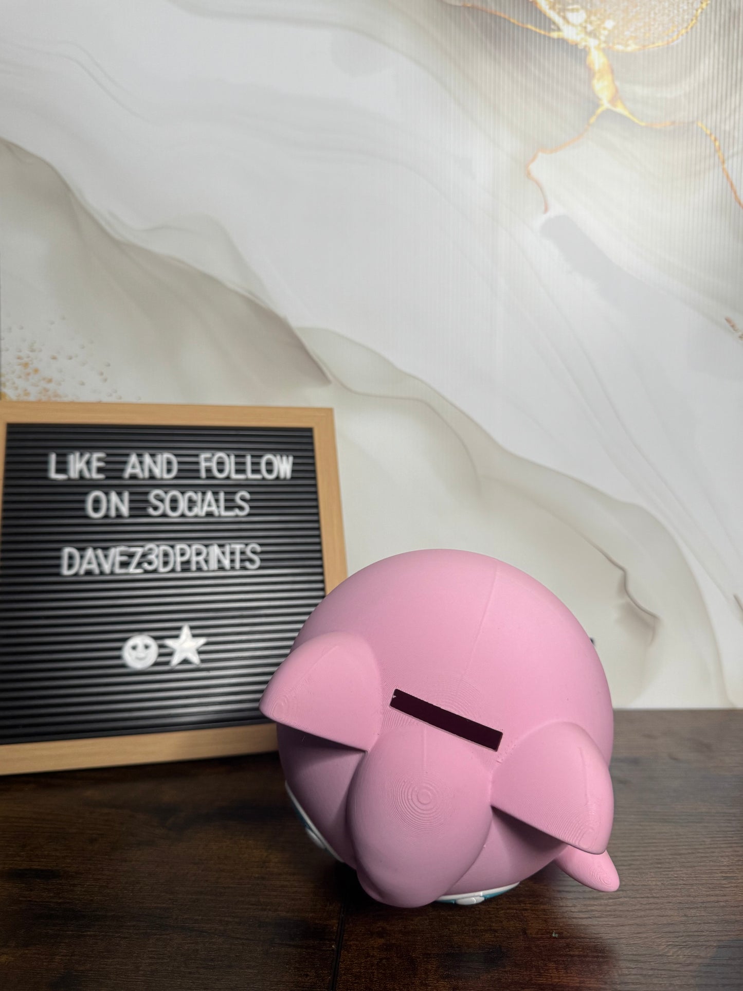 Cute Pink Character Money Box – Collectible Coin Bank