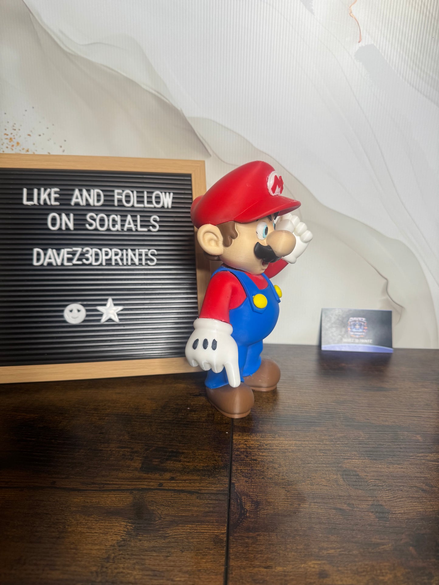 Mario Inspired Character Figurine