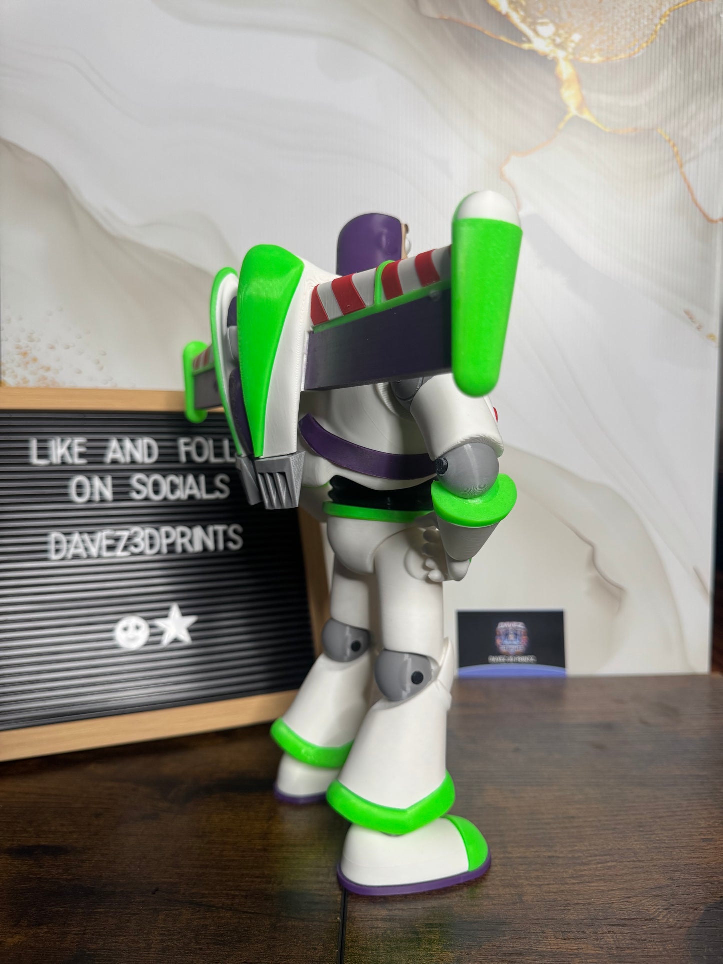 Space Ranger Hero 3D Printed Figurine