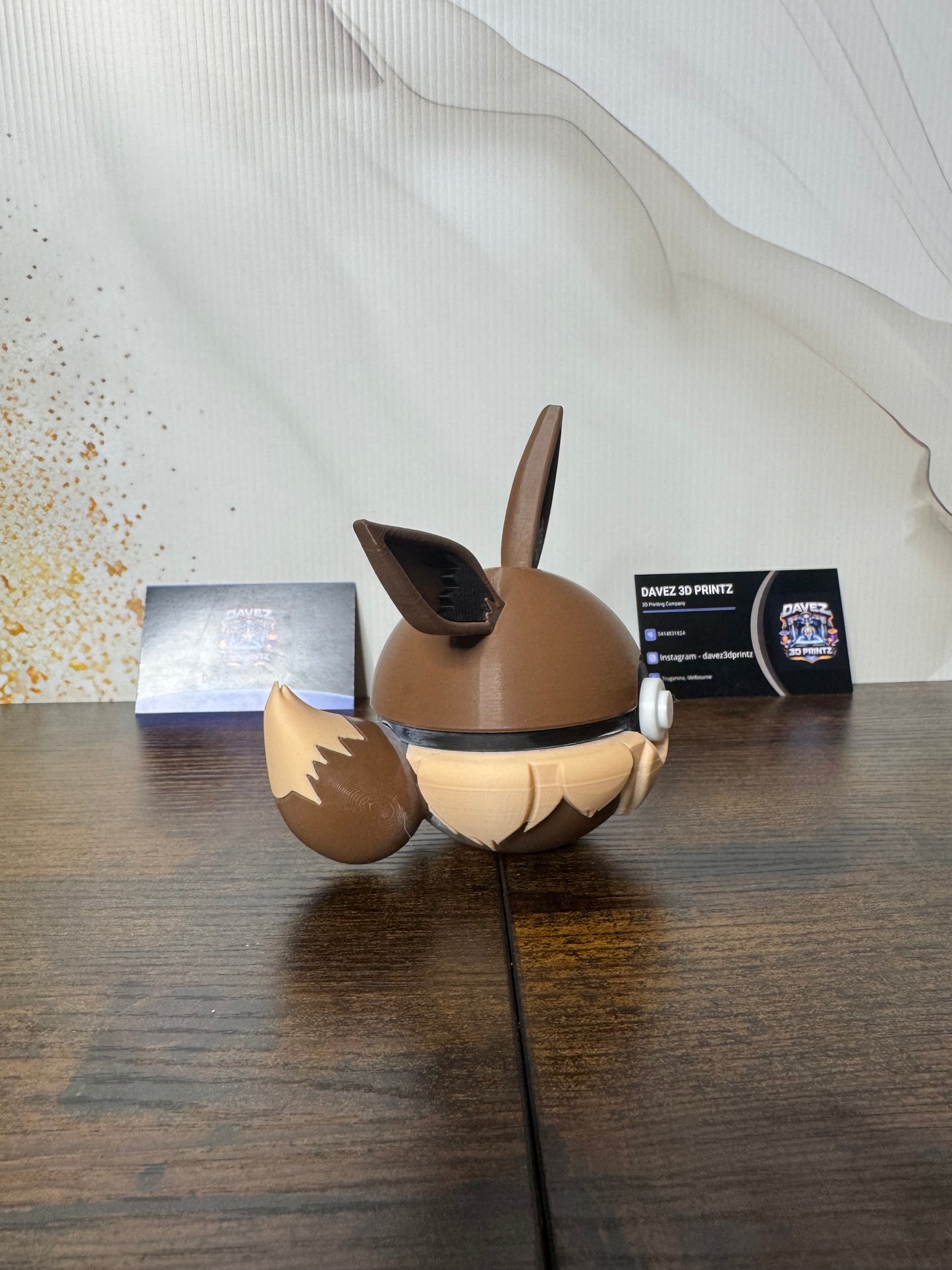 Eevee Poké Ball 3D Printed