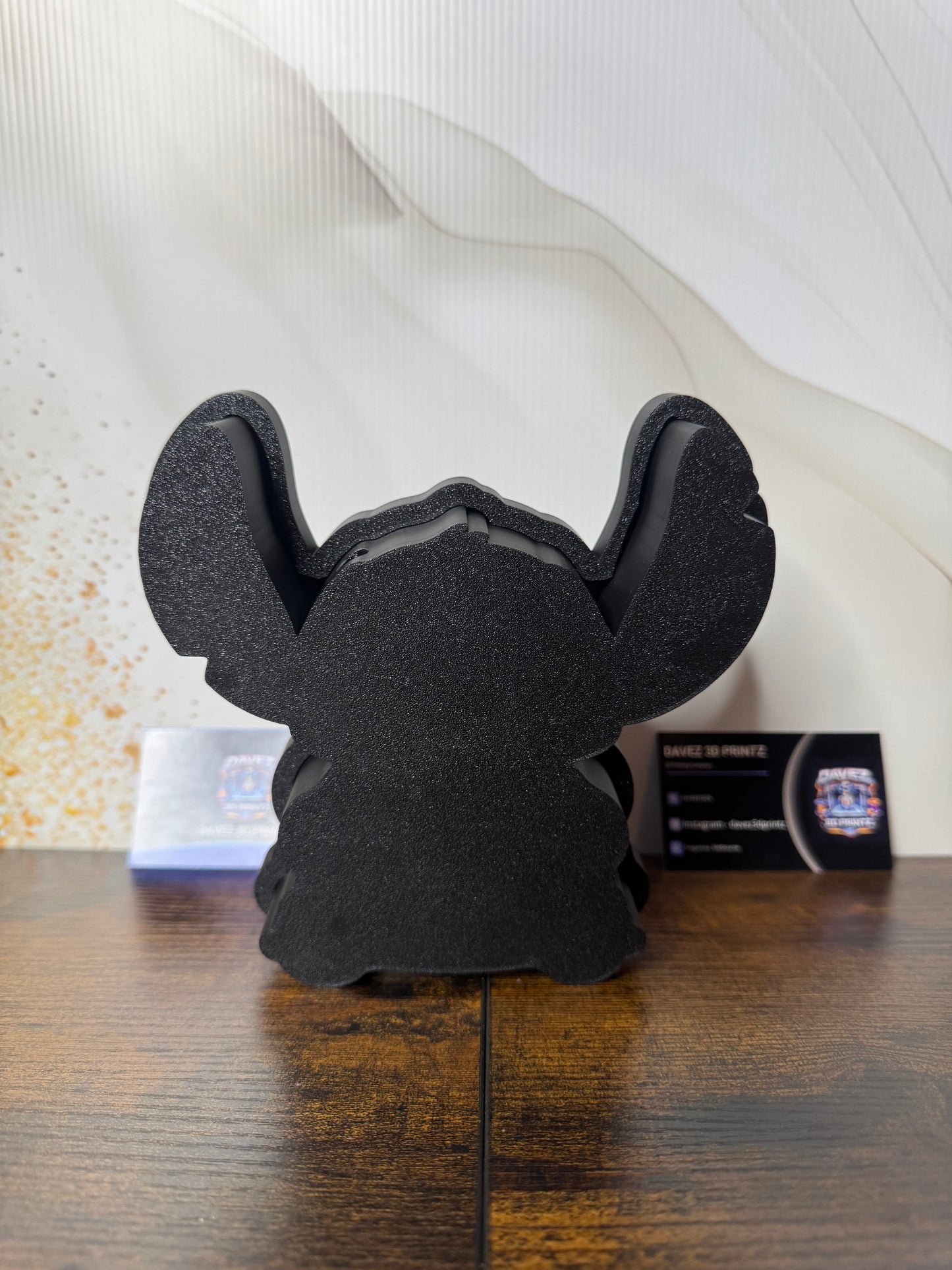 Stitch-Inspired Photo Holder with Flower Slot