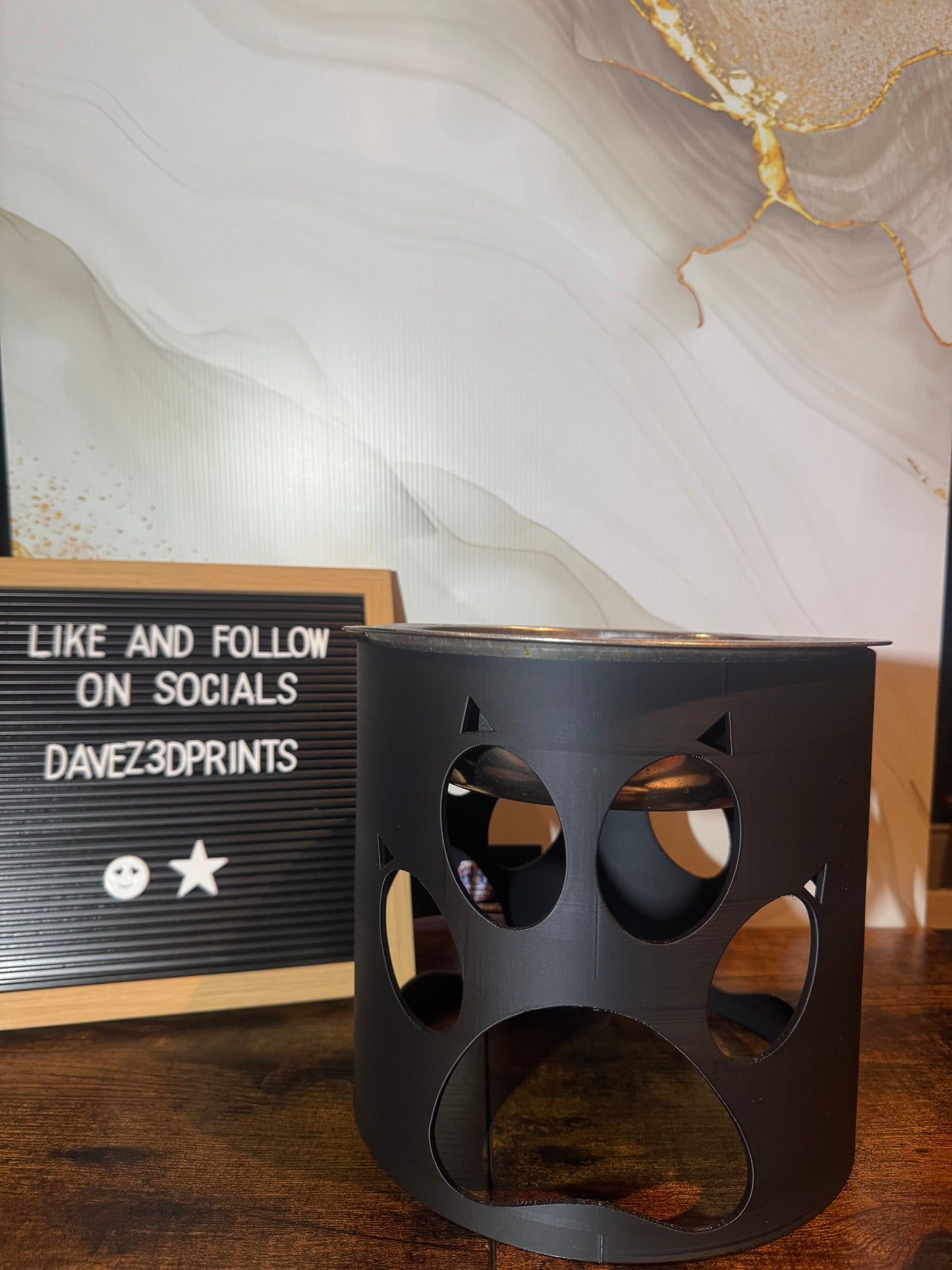 Elevated Dog Bowl Stand for Large Dogs - 3D Printed
