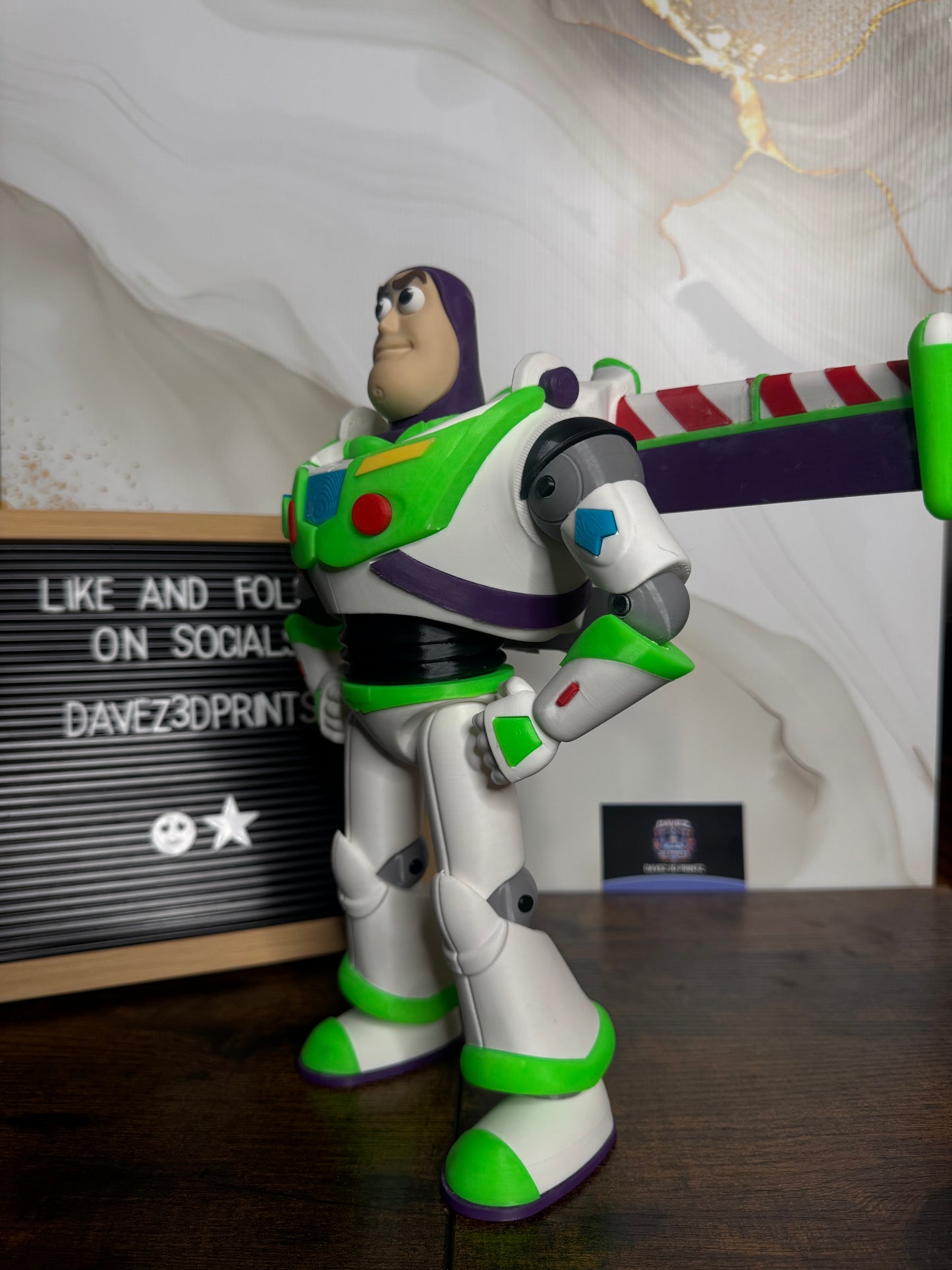 Space Ranger Hero 3D Printed Figurine