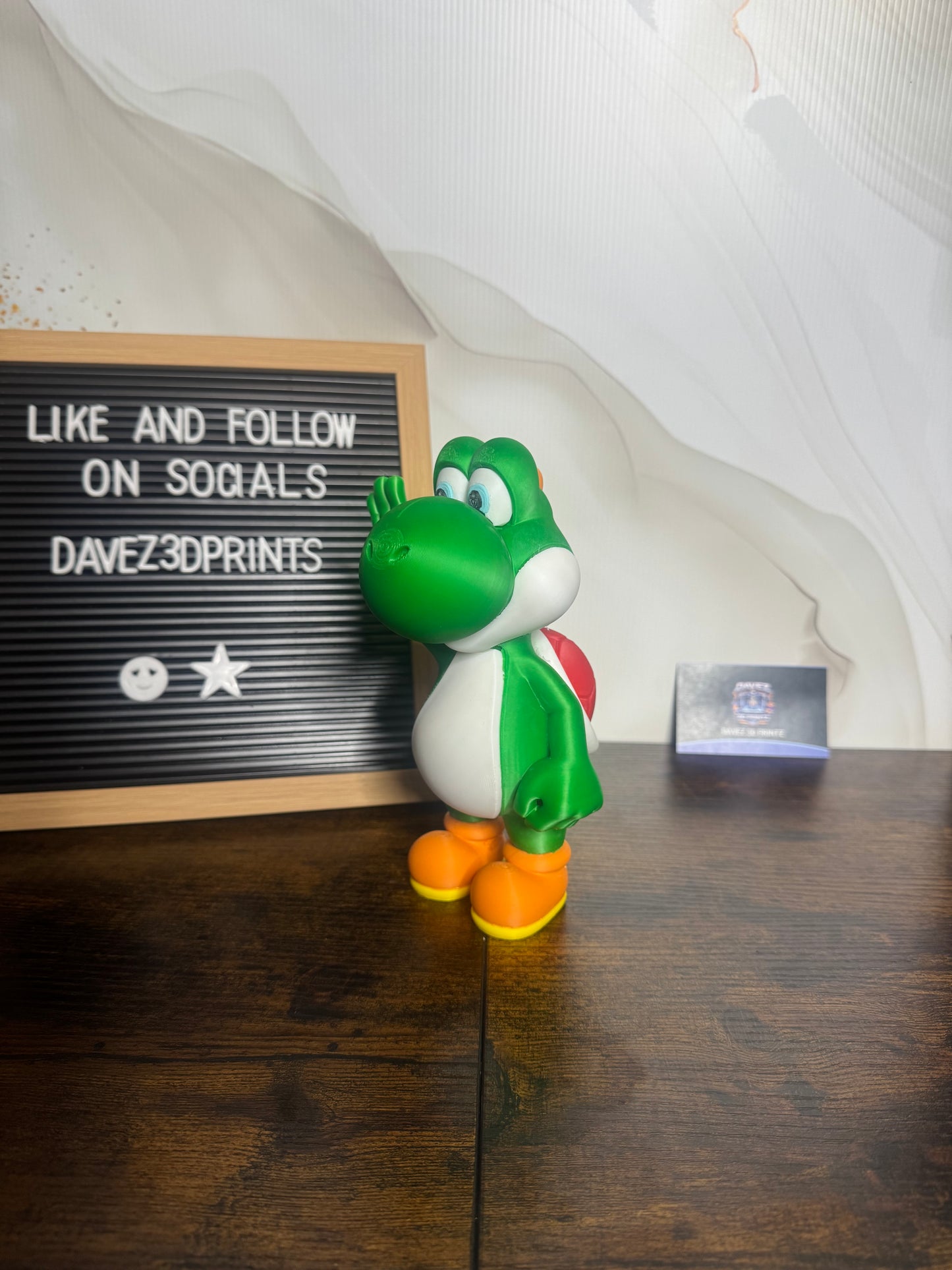 Yoshi 3D Printed Figurine