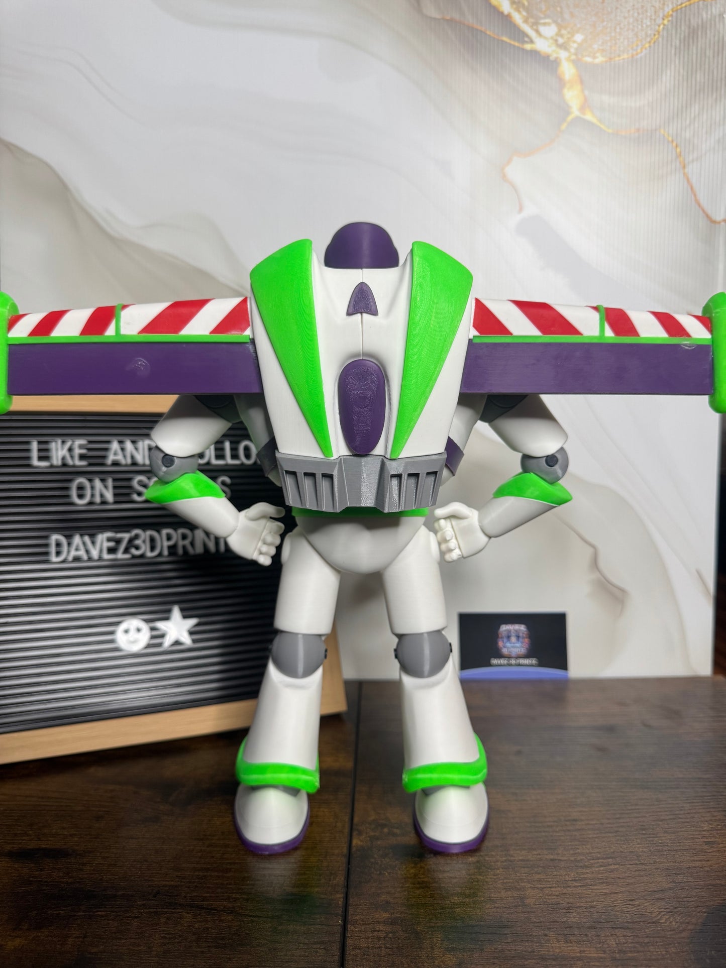 Space Ranger Hero 3D Printed Figurine