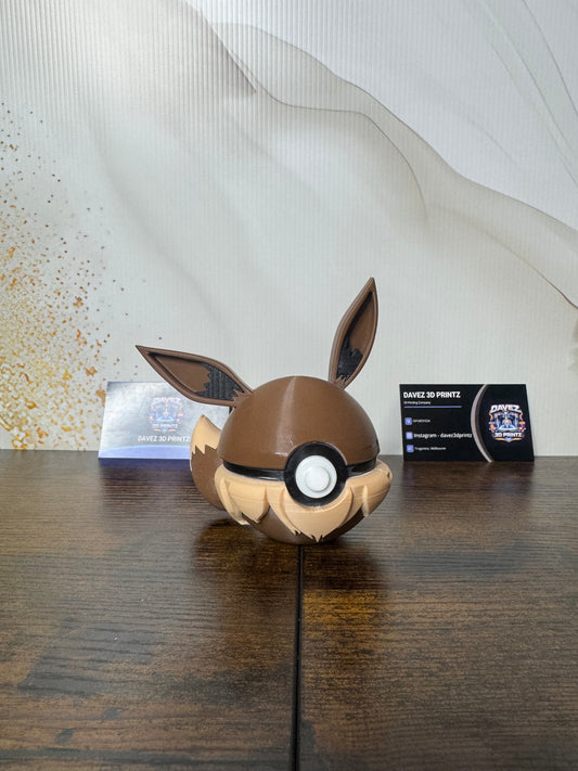 Eevee Poké Ball 3D Printed