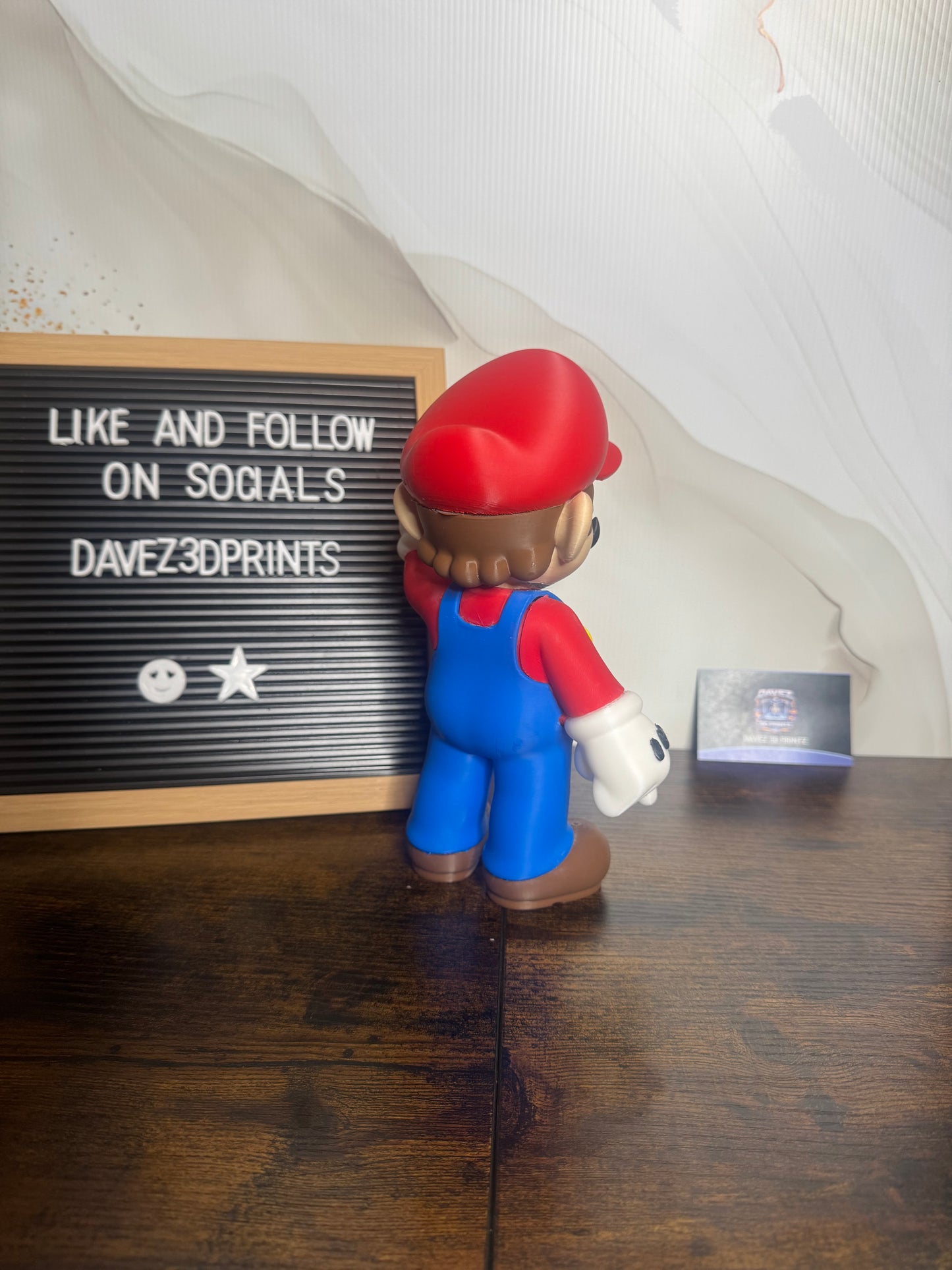 Mario Inspired Character Figurine