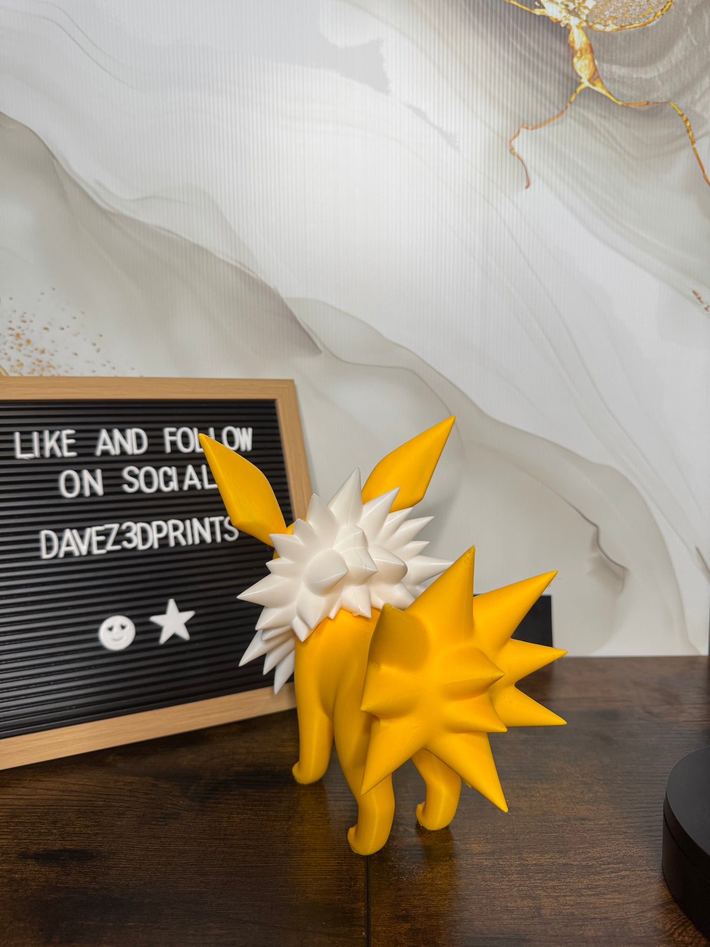 Jolteon Pokémon 3D Printed Figurine