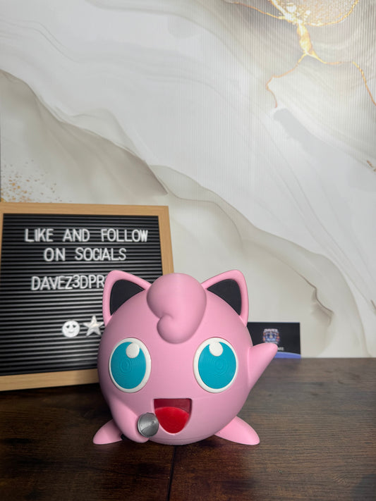 Cute Pink Character Money Box – Collectible Coin Bank