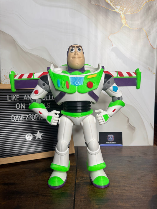 Space Ranger Hero 3D Printed Figurine