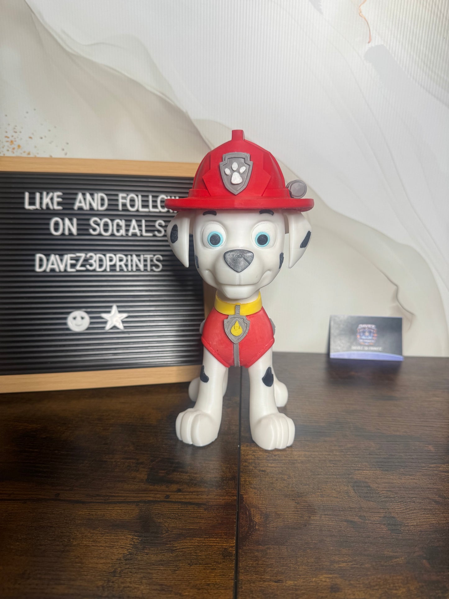 Marshall Paw Patrol 3D Printed Figurine