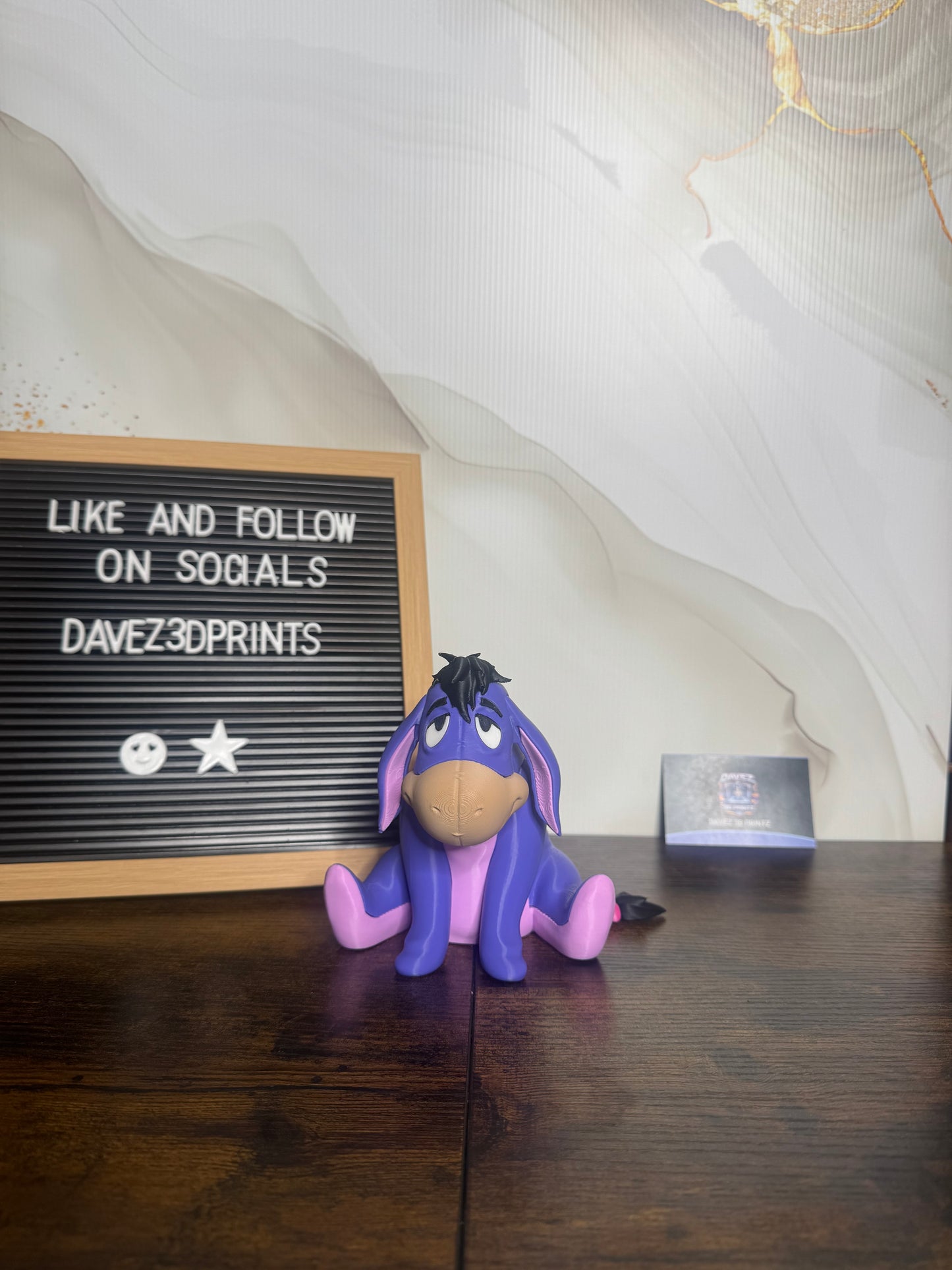 Eeyore 3D Printed Figurine