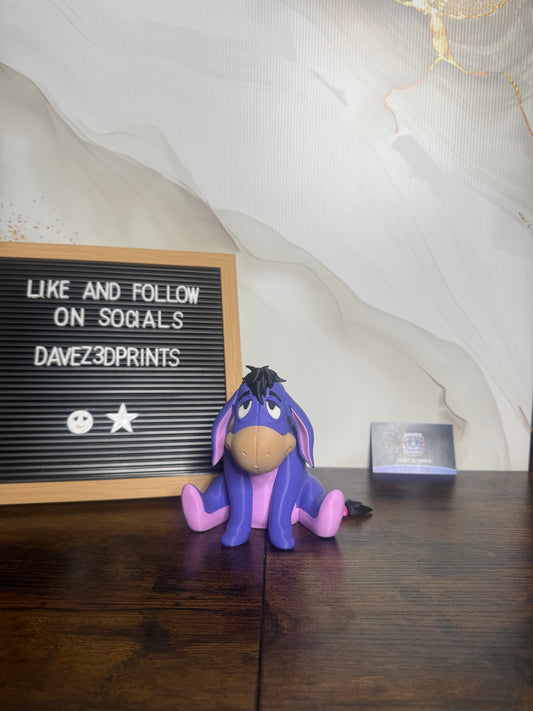 Eeyore 3D Printed Figurine