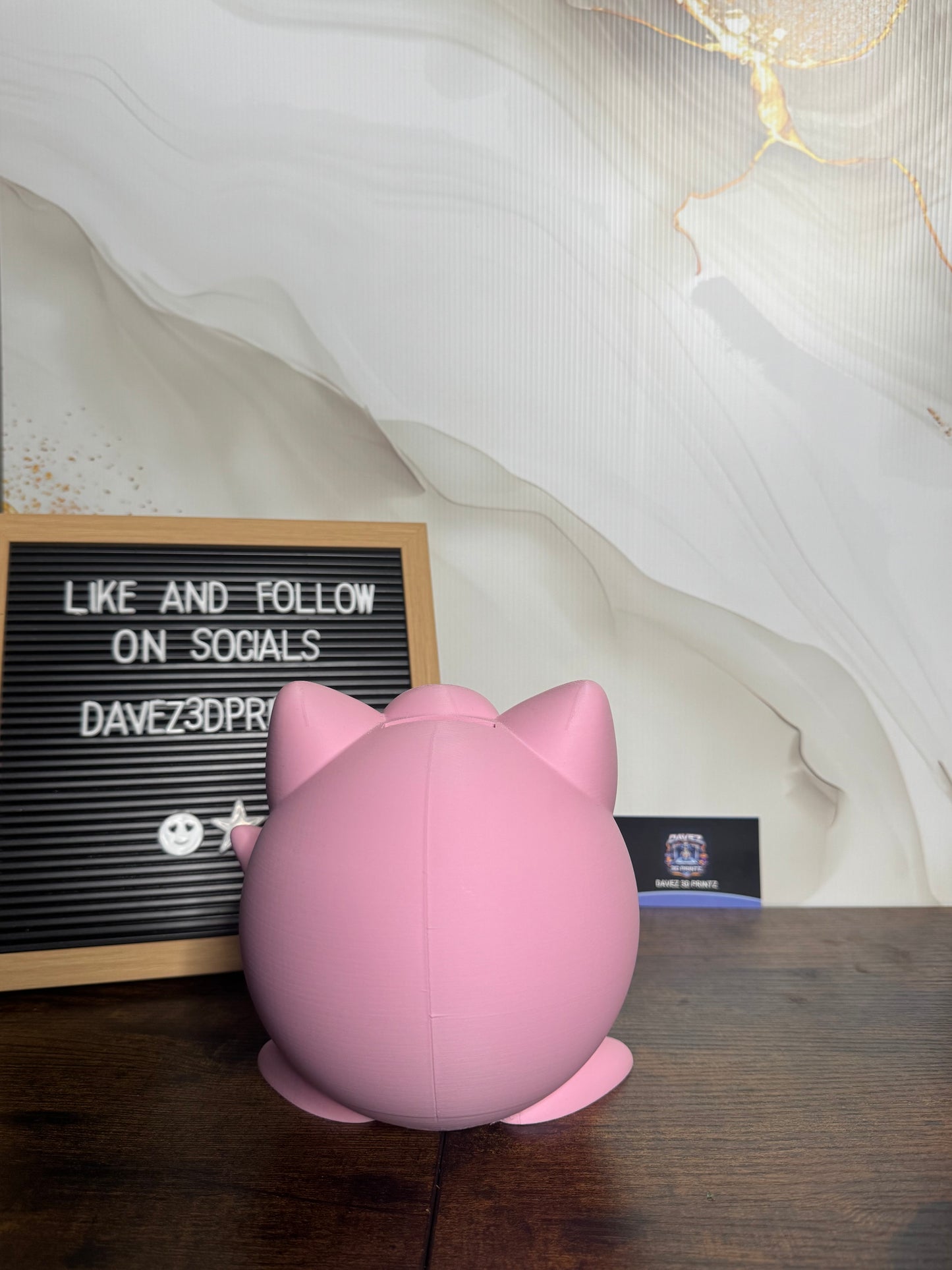 Cute Pink Character Money Box – Collectible Coin Bank