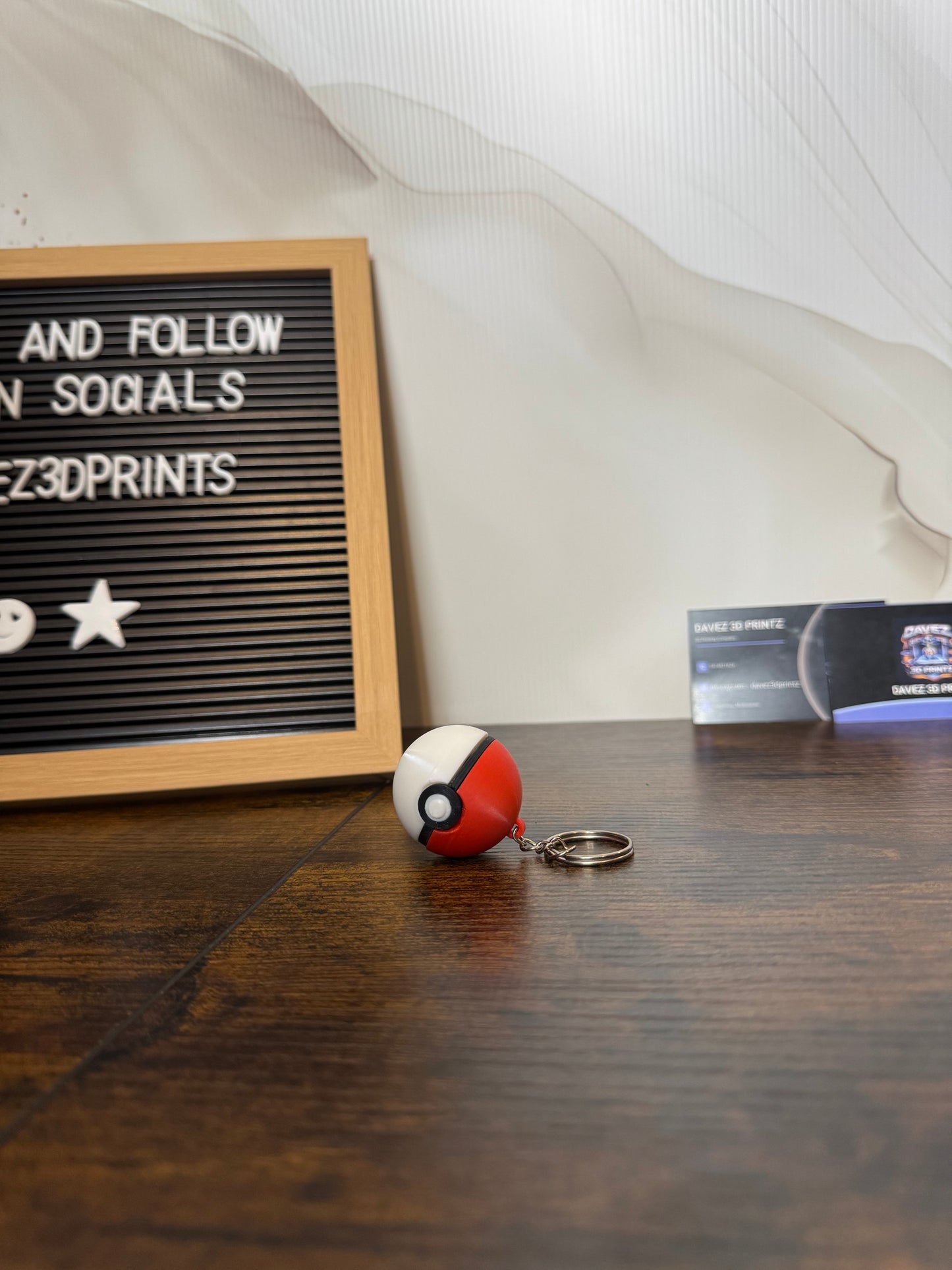 Pokèball Keychain