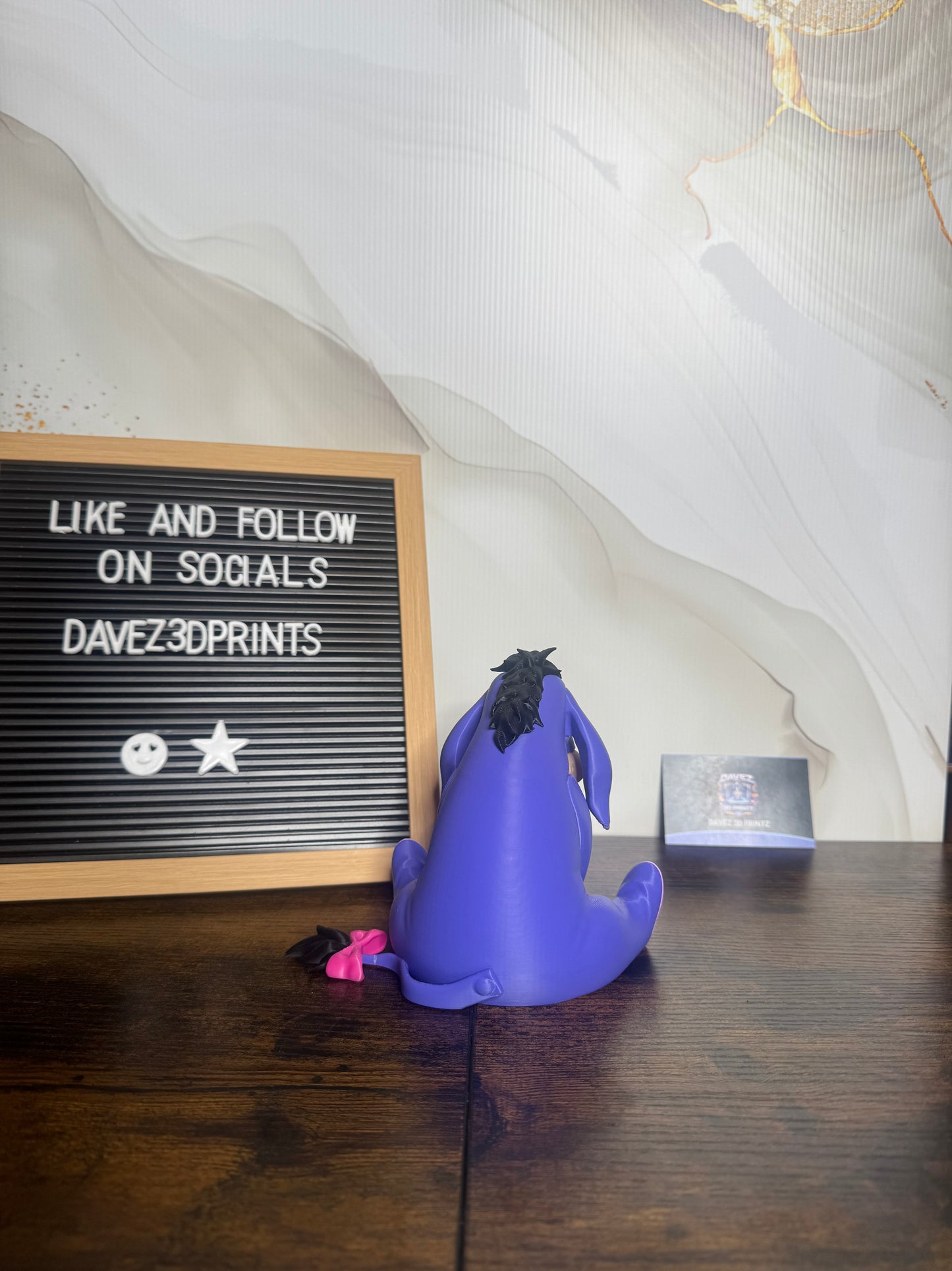 Eeyore 3D Printed Figurine