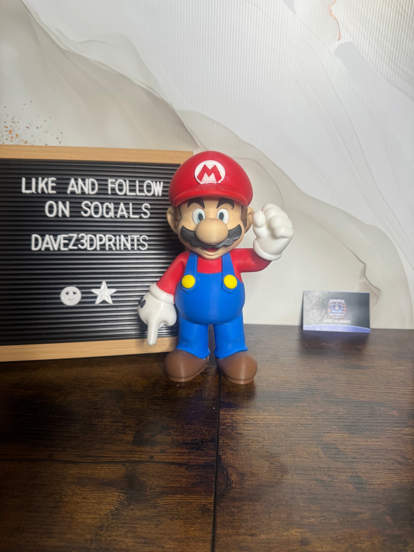 Mario Inspired Character Figurine